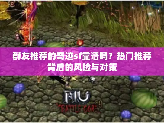 群友推荐的奇迹sf靠谱吗？热门推荐背后的风险与对策