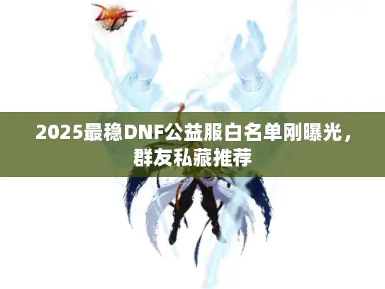 2025最稳DNF公益服白名单刚曝光,群友私藏推荐 2025最稳DNF公益服白名单刚曝光,群友私藏推荐