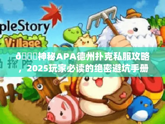 🔍神秘APA德州扑克私服攻略，2025玩家必读的绝密避坑手册