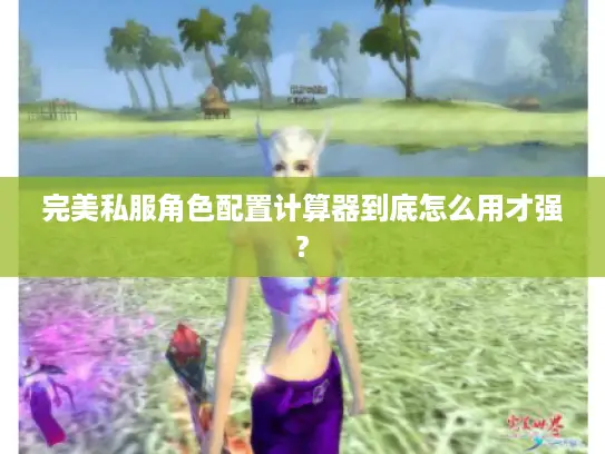 完美私服角色配置计算器到底怎么用才强?