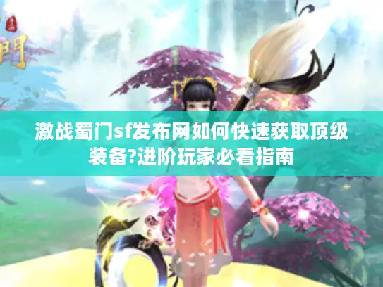 激战蜀门sf发布网如何快速获取顶级装备?进阶玩家必看指南