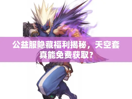 公益服隐藏福利揭秘，天空套真能免费获取？