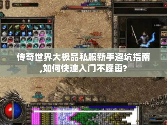 传奇世界大极品私服新手避坑指南,如何快速入门不踩雷?