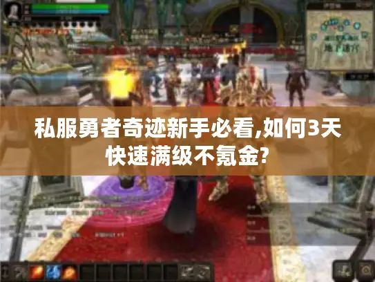 私服勇者奇迹新手必看,如何3天快速满级不氪金? 私服勇者奇迹新手必看,如何3天快速满级不氪金?