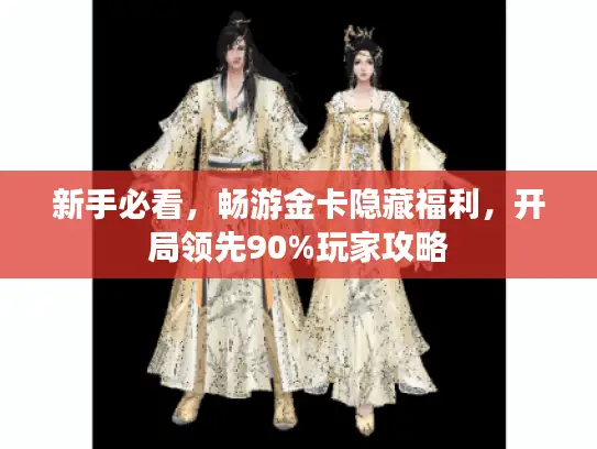 新手必看，畅游金卡隐藏福利，开局领先90%玩家攻略