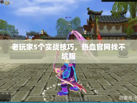 老玩家5个实战技巧，热血官网找不坑服