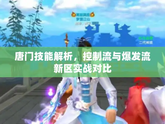 唐门技能解析，控制流与爆发流新区实战对比