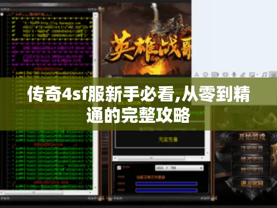 传奇4sf服新手必看,从零到精通的完整攻略