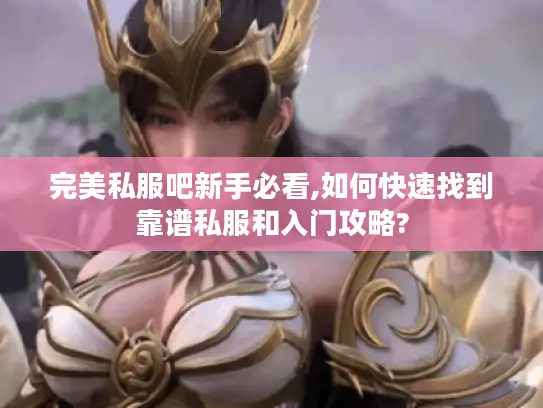 完美私服吧新手必看,如何快速找到靠谱私服和入门攻略?