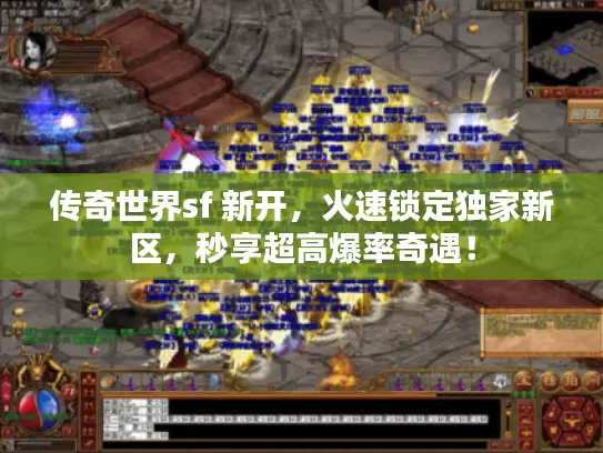 传奇世界sf 新开，火速锁定独家新区，秒享超高爆率奇遇！