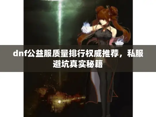 dnf公益服质量排行权威推荐，私服避坑真实秘籍