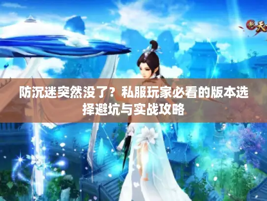 防沉迷突然没了？私服玩家必看的版本选择避坑与实战攻略