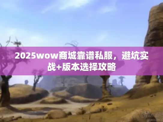2025wow商城靠谱私服，避坑实战+版本选择攻略