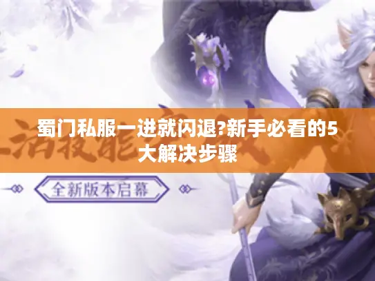 蜀门私服一进就闪退?新手必看的5大解决步骤 蜀门私服一进就闪退?新手必看的5大解决步骤