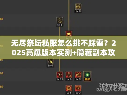 无尽祭坛私服怎么挑不踩雷？2025高爆版本实测+隐藏副本攻略全公开