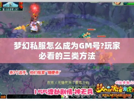梦幻私服怎么成为GM号?玩家必看的三类方法