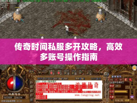 传奇时间私服多开攻略，高效多账号操作指南