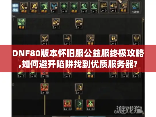 DNF80版本怀旧服公益服终极攻略,如何避开陷阱找到优质服务器?