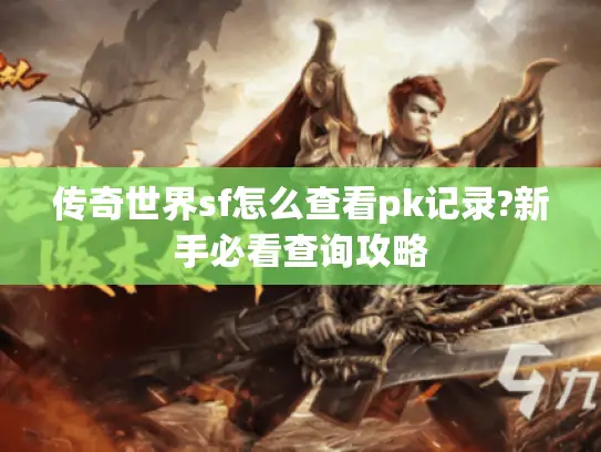 传奇世界sf怎么查看pk记录?新手必看查询攻略