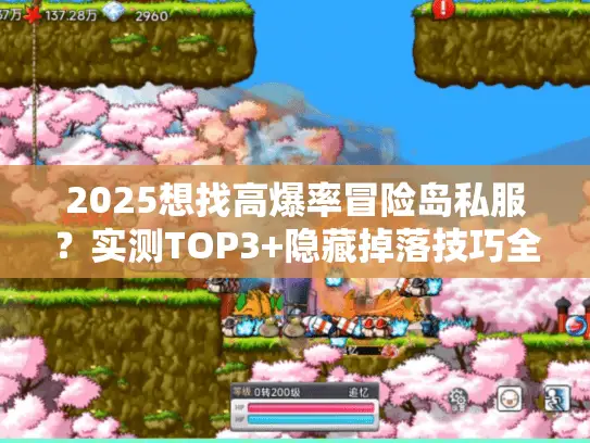 2025想找高爆率冒险岛私服？实测TOP3+隐藏掉落技巧全公开