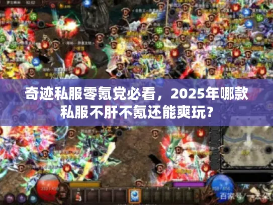 奇迹私服零氪党必看，2025年哪款私服不肝不氪还能爽玩？