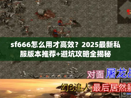 sf666怎么用才高效？2025最新私服版本推荐+避坑攻略全揭秘