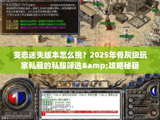 变态迷失版本怎么挑？2025年骨灰级玩家私藏的私服筛选&攻略秘籍