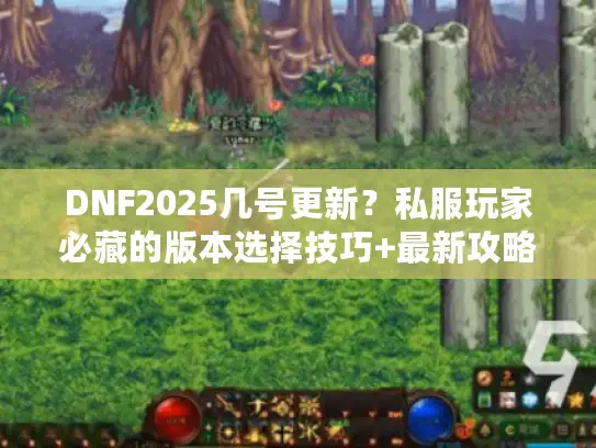 DNF2025几号更新？私服玩家必藏的版本选择技巧+最新攻略干货