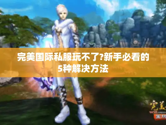 完美国际私服玩不了?新手必看的5种解决方法