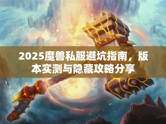 2025魔兽私服避坑指南，版本实测与隐藏攻略分享