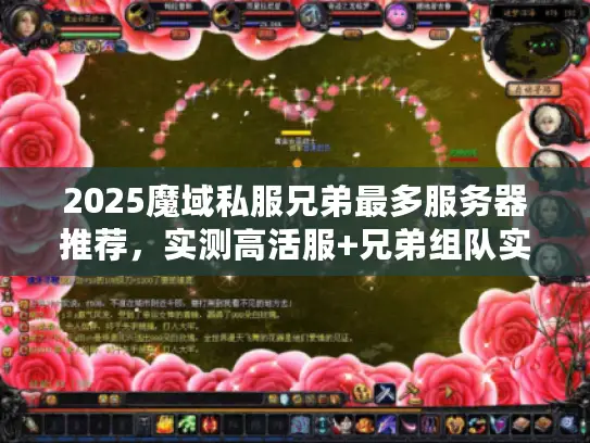 2025魔域私服兄弟最多服务器推荐，实测高活服+兄弟组队实战技巧