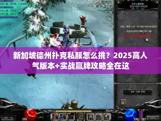 新加坡德州扑克私服怎么挑？2025高人气版本+实战赢牌攻略全在这