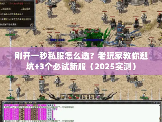 刚开一秒私服怎么选?老玩家教你避坑+3个必试新服(2025实测) 刚开一秒私服怎么选?老玩家教你避坑+3个必试新服(2025实测)