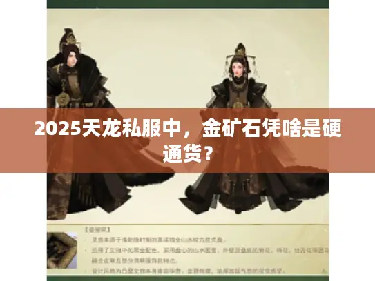 2025天龙私服中，金矿石凭啥是硬通货？