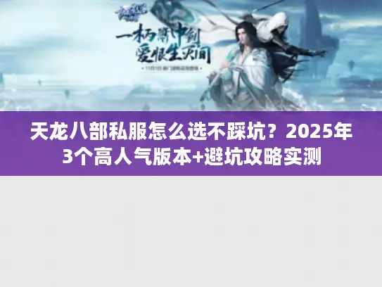 天龙八部私服怎么选不踩坑？2025年3个高人气版本+避坑攻略实测