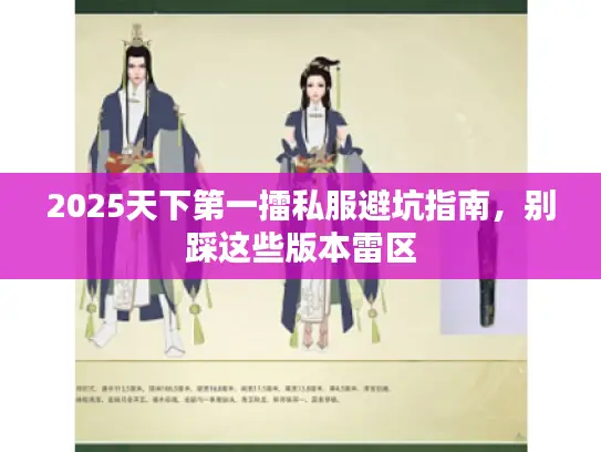 2025天下第一擂私服避坑指南,别踩这些版本雷区 2025天下第一擂私服避坑指南,别踩这些版本雷区