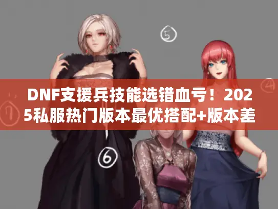 DNF支援兵技能选错血亏！2025私服热门版本最优搭配+版本差异全解析