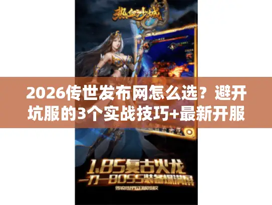 2026传世发布网怎么选？避开坑服的3个实战技巧+最新开服表