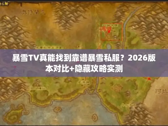 暴雪TV真能找到靠谱暴雪私服？2026版本对比+隐藏攻略实测