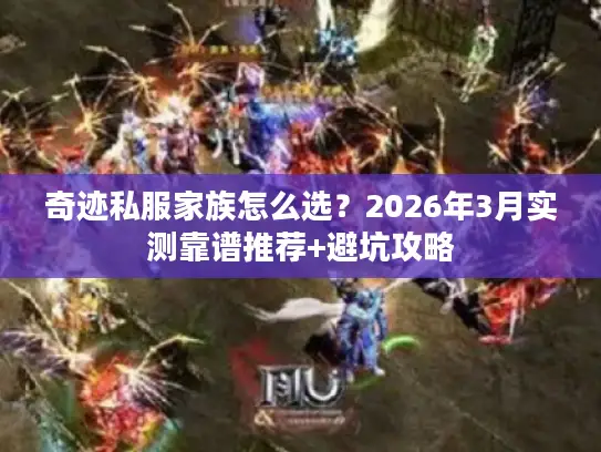 奇迹私服家族怎么选？2026年3月实测靠谱推荐+避坑攻略