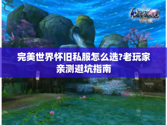 完美世界怀旧私服怎么选?老玩家亲测避坑指南