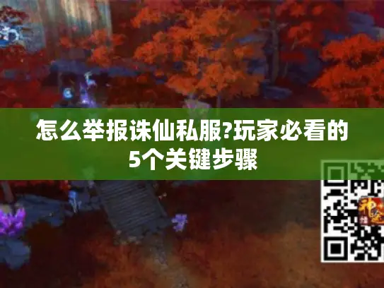 怎么举报诛仙私服?玩家必看的5个关键步骤
