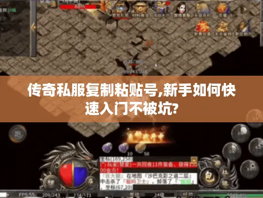 传奇私服复制粘贴号,新手如何快速入门不被坑?