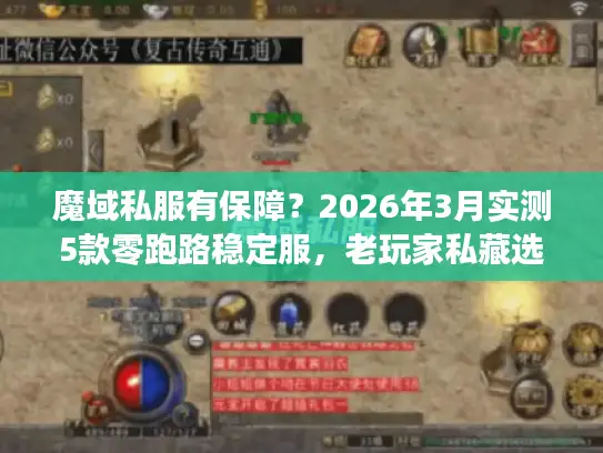 魔域私服有保障？2026年3月实测5款零跑路稳定服，老玩家私藏选服秘籍