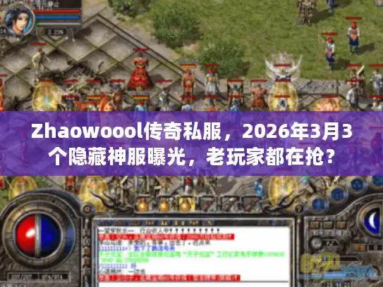 Zhaowoool传奇私服，2026年3月3个隐藏神服曝光，老玩家都在抢？