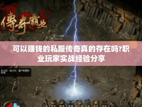 可以赚钱的私服传奇真的存在吗?职业玩家实战经验分享