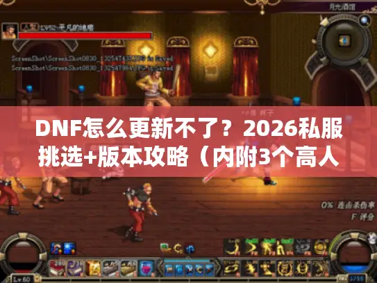 DNF怎么更新不了？2026私服挑选+版本攻略（内附3个高人气服）