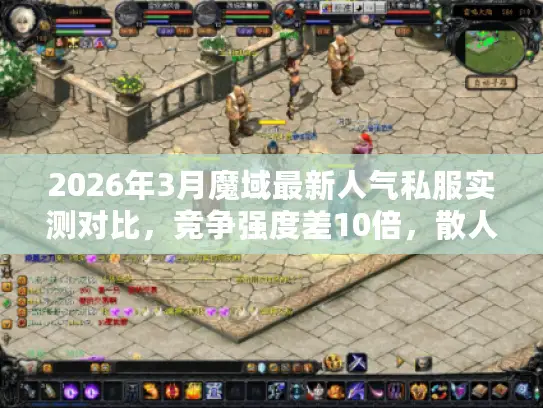 2026年3月魔域最新人气私服实测对比,竞争强度差10倍,散人必看! 2026年3月魔域最新人气私服实测对比,竞争强度差10倍,散人必看!