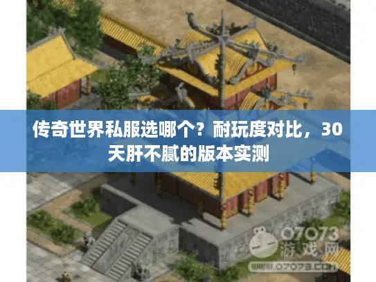 传奇世界私服选哪个？耐玩度对比，30天肝不腻的版本实测
