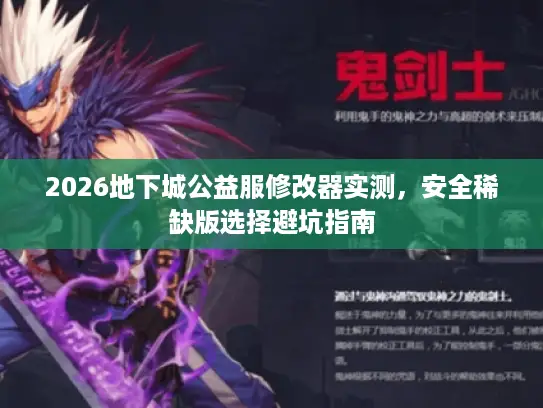 2026地下城公益服修改器实测，安全稀缺版选择避坑指南